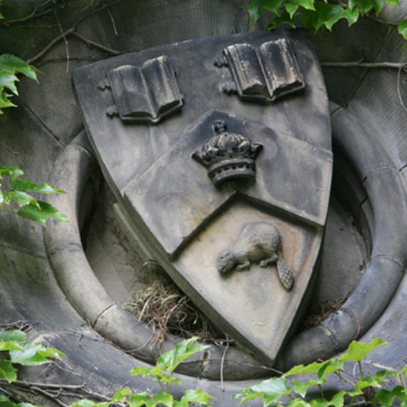 The University of Toronto crest.